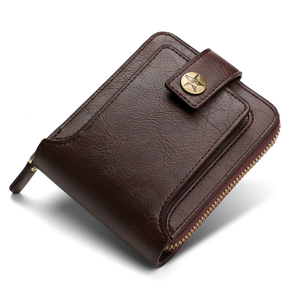 Billetera Retro Horizontal para Hombre - Diseño Clásico