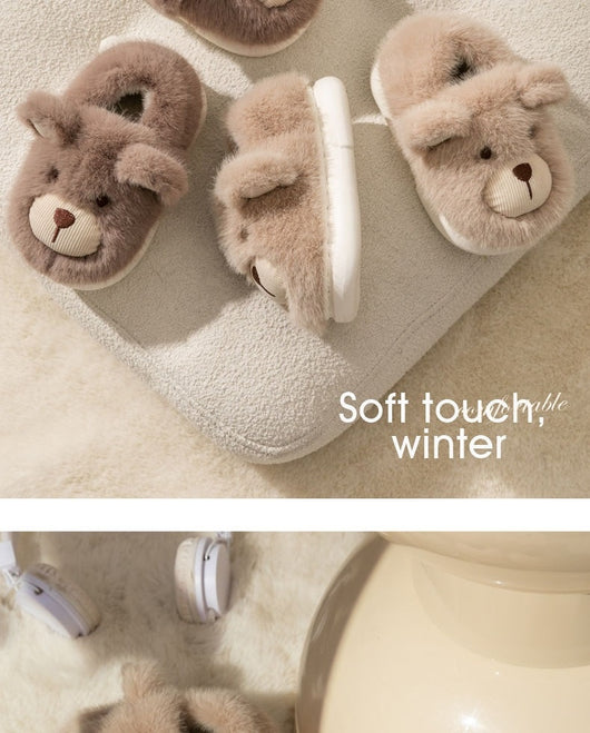 Pantuflas de Algodón Cálidas con Talón Reforzado para Niños y Niñas - Image 24