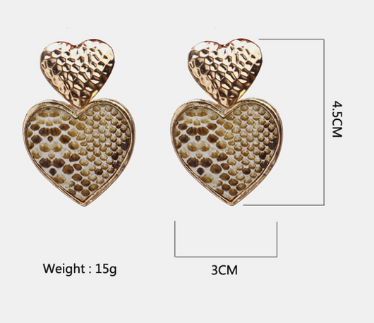 Aretes de Corazón para Mujer - Image 5