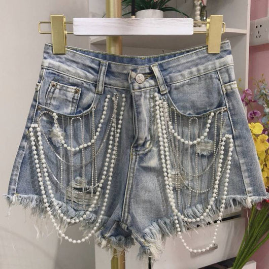 Shorts de Mezclilla Industrial para Mujer - Colección Verano - Image 11