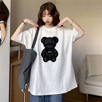 Camiseta Holgada de Manga Corta para Mujer - Image 12