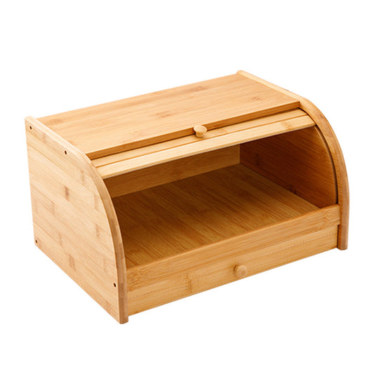 Caja de Pan Orgánica Grande para la Mesa de Cocina - Image 2