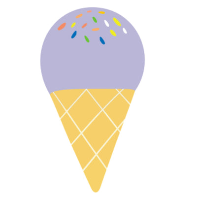 Yellow ice cream cone catnip toy with colorful sprinkles, made from thick flannel and PP cotton. - Image 7