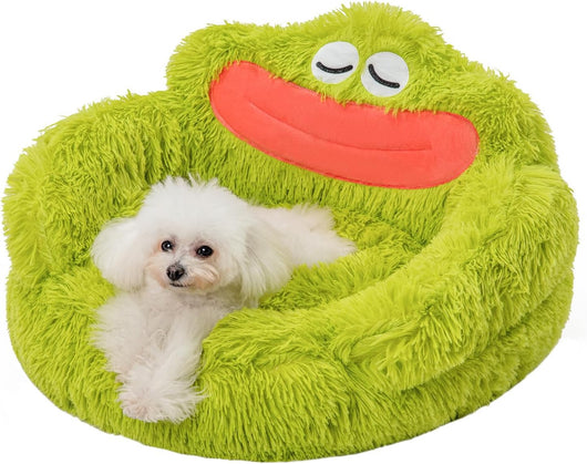 Cama Donut Acogedora para Perros y Gatos - Diseño Suave y Calmante