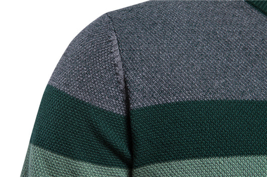 Suéter Tejido con Patrón para Hombre - Image 8