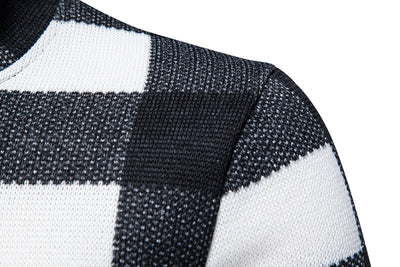 Suéter Camiseta Cuello Alto con Cierre de Cremallera para Hombre - Image 20