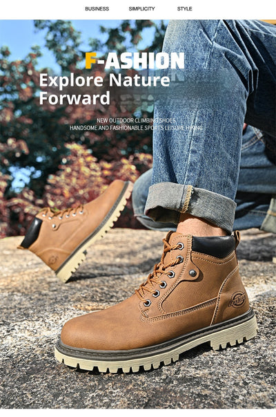 Botas Casuales Martin de Cuero Genuino para Hombre - Caña Media - Image 14