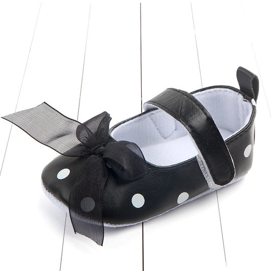 Zapatos para Bebé Niña con Moño y Lunares - Image 4
