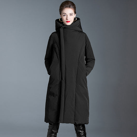Abrigo Recto Slim de Invierno para Mujer - Image 11