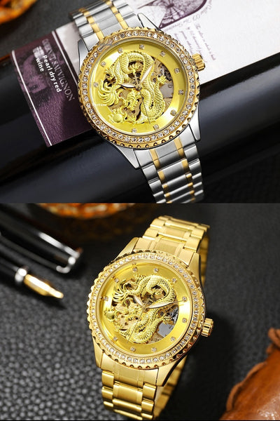 Reloj Automático Mecánico Resistente al Agua para Hombre - Image 23