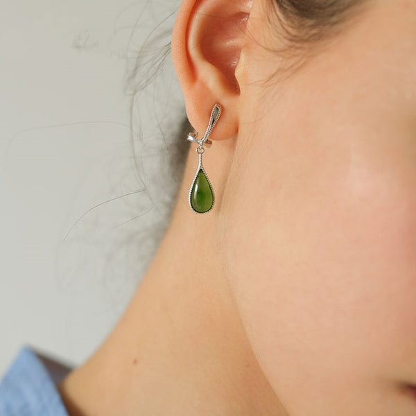 Aretes de Lujo Francés sin Perforación para Mujer