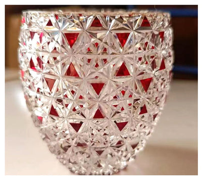 Vaso de Vidrio Tallado a Mano Estilo Japonés Jianghu - Image 6