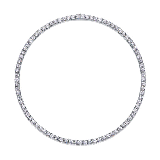 Collar Río Estelar Infinito - Joya de Lujo en Plata 925 y Moissanita Premium