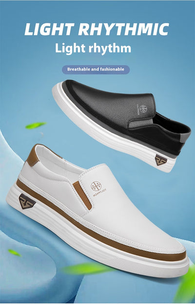 Zapatos Casuales de Cuero para Hombre sin Cordones - Image 27