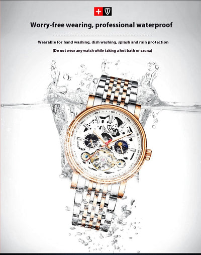Reloj Mecánico Tourbillon de Moda con Luminiscencia y Resistencia al Agua - Image 15