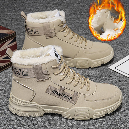 Botas Casual de Caña Alta para Hombre con Forro Térmico
