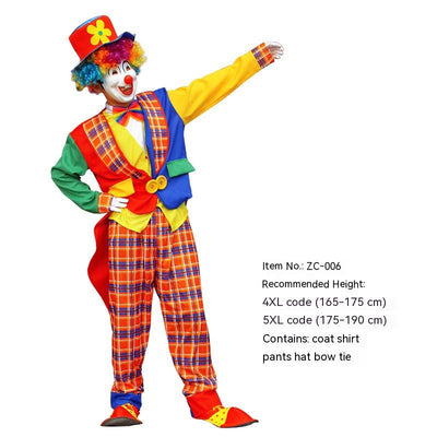 Disfraz de Payaso para Adultos y Niños - Traje Completo para Escenario - Image 8