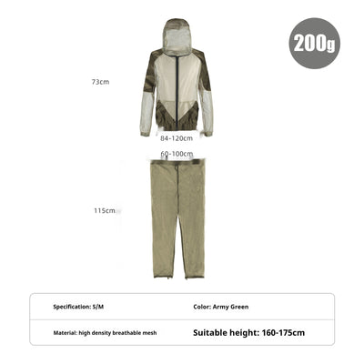 Conjunto Protector Anti-mosquitos para Hombre - Pesca y Montaña - Image 6