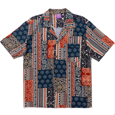 Camisa Hawaiana para Skateboarding Estilo Olas - Image 19