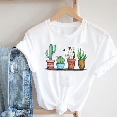 Playera Harajuku Casual para Hombre - Diseño Cartoon Moderno - Image 3