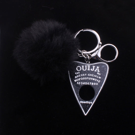 Llavero de Peluche Corazón Hip-hop con Personalidad - Image 2