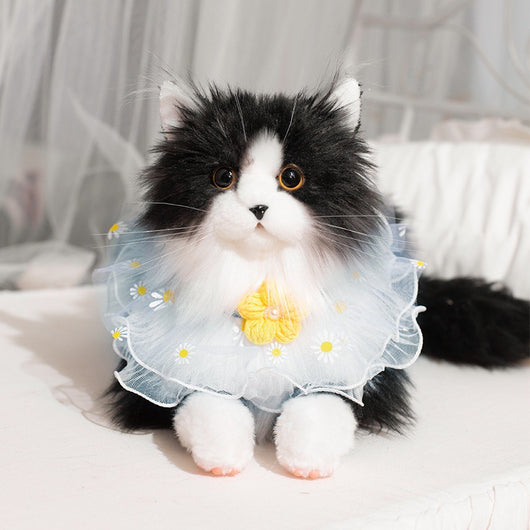 Gato de Peluche Realista - Juguete Suave para Niñas, Regalo Perfecto - Image 4