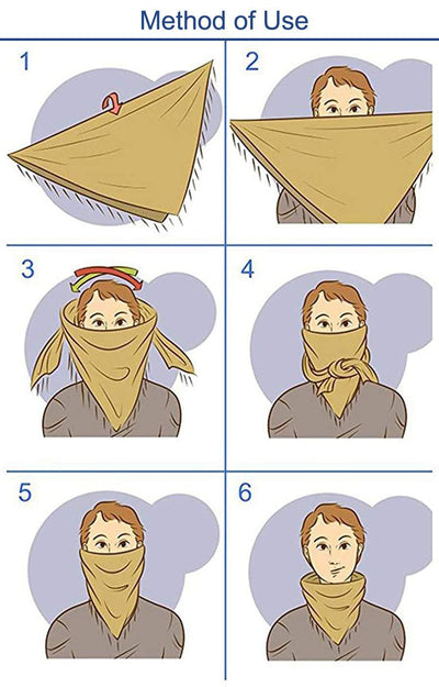 Pañuelo Táctico de Algodón para Hombre y Mujer - Image 11