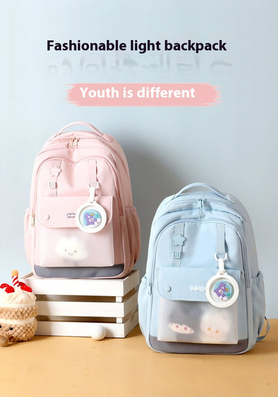 Mochila Casual Ligera para Estudiantes de Preparatoria y Universidad - Image 28