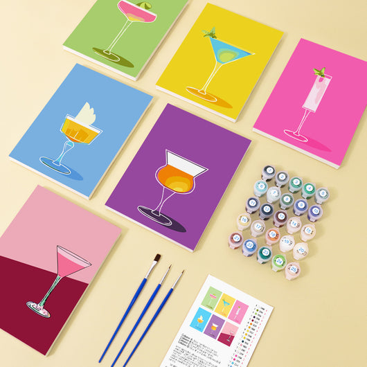 Kit de Pintura al Óleo Digital DIY - Paisajes y Flores - Image 8