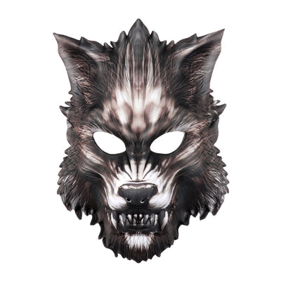 Máscara de Lobo Animal Semirrostro Carnaval Mascarada EVA - Image 6
