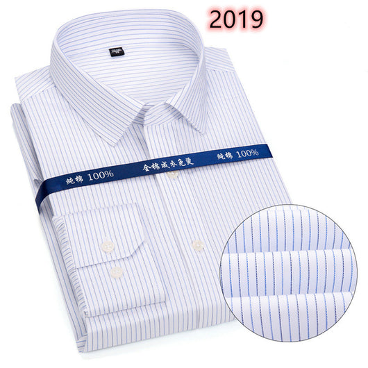 Camisa de Algodón para Hombre sin Planchado - Image 9
