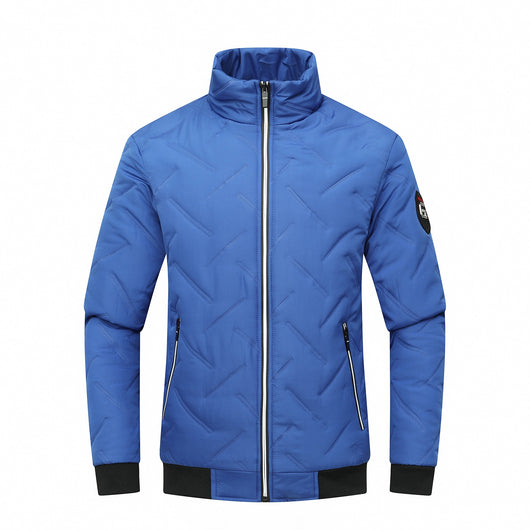 Abrigo Corto para Hombre Otoño Invierno - Cuello Alto Ligero - Image 6