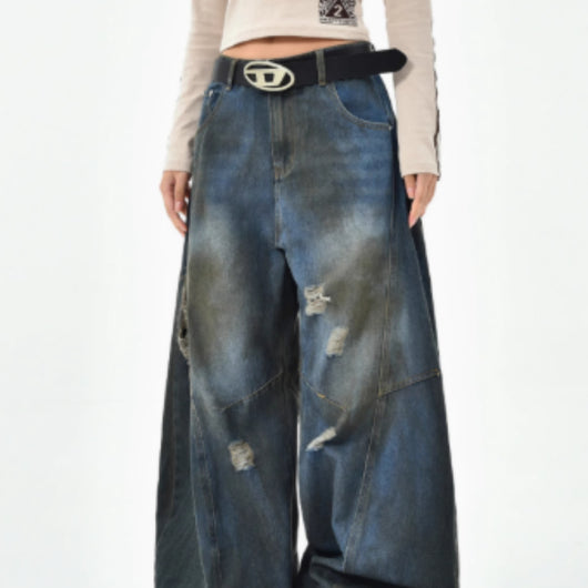 Jeans Rotos Vintage Lavado Americano Premium para Mujer - Image 9
