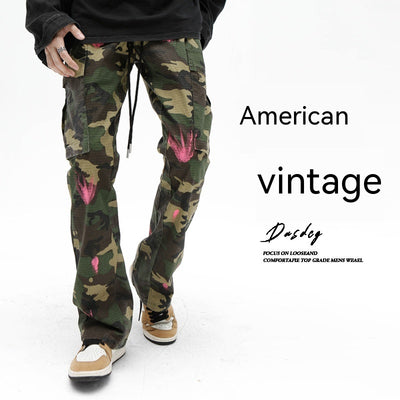 Pantalones Cargo Camuflaje Street Leisure para Hombre - Image 3
