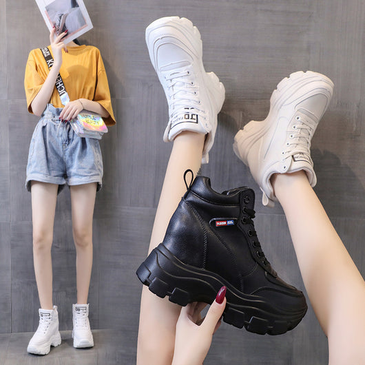Tenis Deportivos con Plataforma y Tacón para Mujer - Image 8