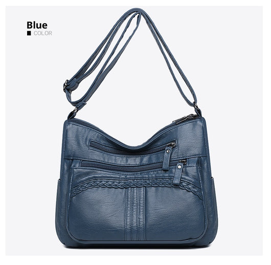 Bolsa Bandolera Multicompartimentos de Gran Capacidad para Mujeres - Image 12