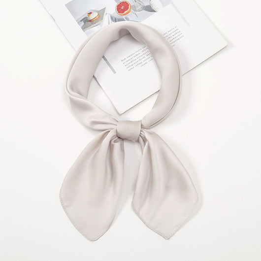 Pañuelo de Satén Liso Versátil y Elegante - Image 11