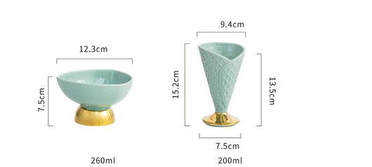 Vaso Creativo para Helado de Color Sólido de Alto Valor - Image 8