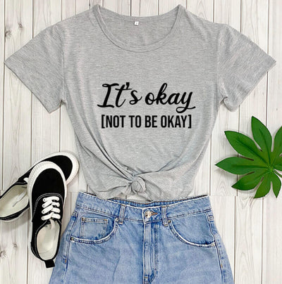 Playera Casual Está Bien No Ser Perfecto - Image 11