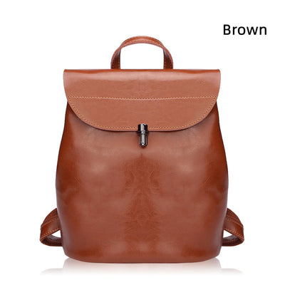 Mochila de Cuero para Mujer - Bolso Convertible 4 en 1 con Billetera - Image 4