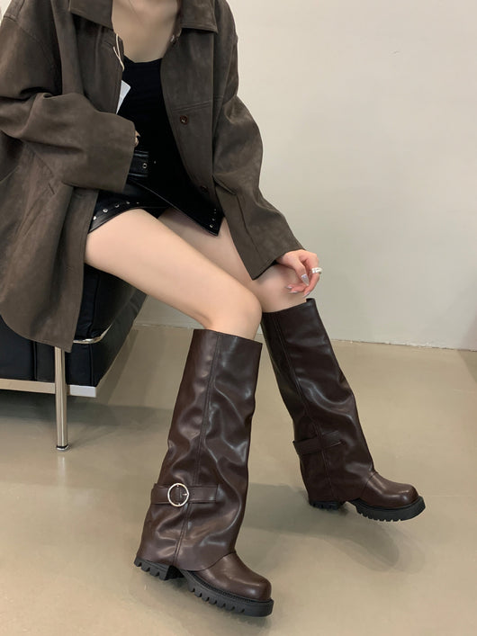 Botas Largas Versátiles con Base Reforzada para Mujer - Image 17
