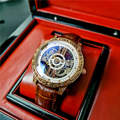 Reloj Automático de Lujo para Hombre con Tourbillon Hueco - Image 6