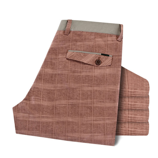 Pantalones Capri de Algodón y Lino a Cuadros - Image 10