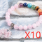Crystal Beaded Bracelet Seven chakras 4PCS
