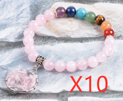 Pulsera de Cristal con Cuentas Brillantes - Image 9