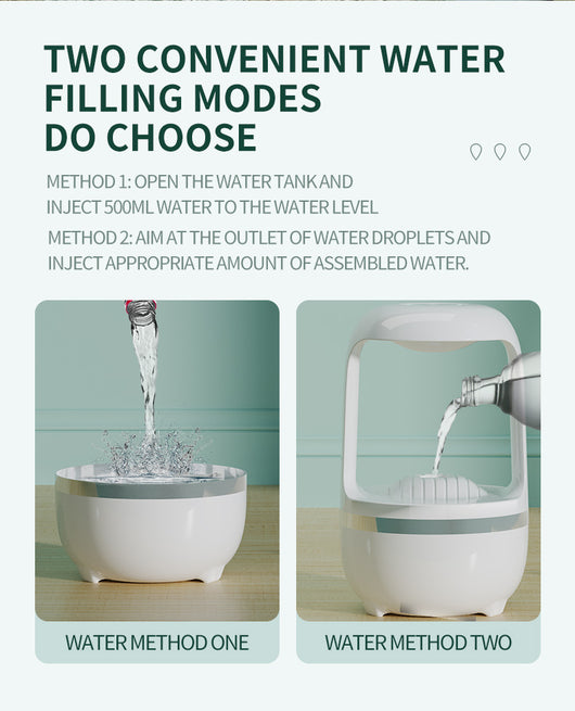 Humidificador Antigravedad con Aromaterapia y Efecto Gota de Agua - Image 7