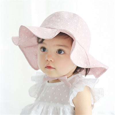 Sombrero Protector Solar de Ala Ancha para Niñas - Primavera y Otoño - Image 4