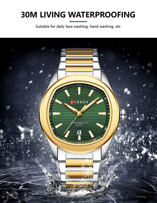 Reloj de Pulsera Impermeable con Calendario para Hombre - Image 10
