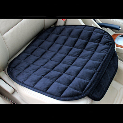 Cojín de Asiento para Auto Acolchado Cuadros Bordados Antideslizante - Image 13