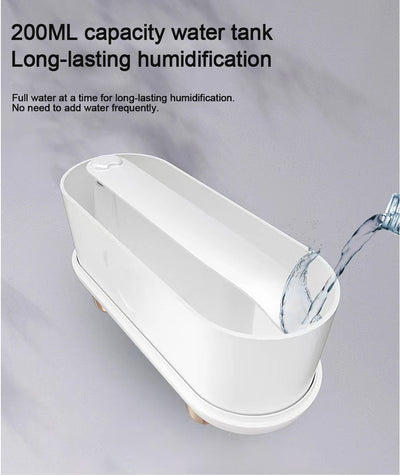 Humidificador Aromaterápico con Llama Simulada 200ml - Control Remoto y Luz Ambiental - Image 14